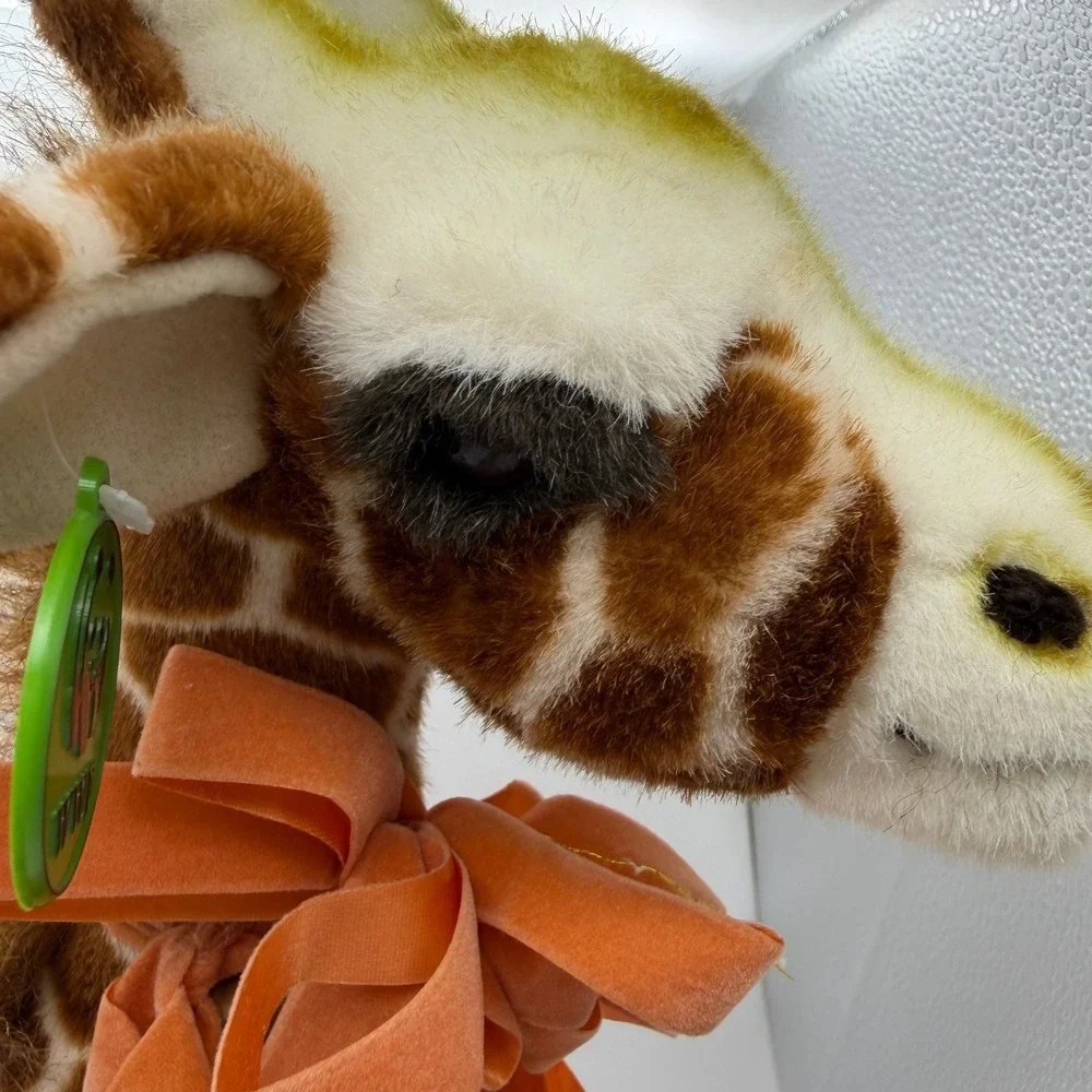 WWF World Wildlife Fund Plush Giraffe Stuffed Animal nursery toyVTG Aurora